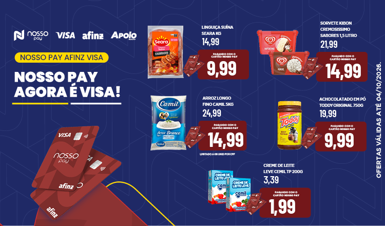 Ofertas Nosso Pay ate 04/10